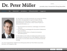 Tablet Screenshot of dr-peter-mueller.com